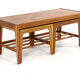 Table basse Remploy + tables d'appoint