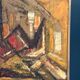 Original Swedish Oil on Panel – “Komposition” by Kenneth Larsson – Signed