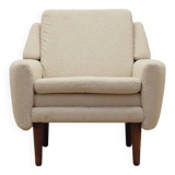 Cream armchair, Danish design, 1970s, production: Denmark