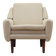 Cream armchair, Danish design, 1970s, production: Denmark