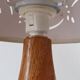 Vintage wooden table lamp