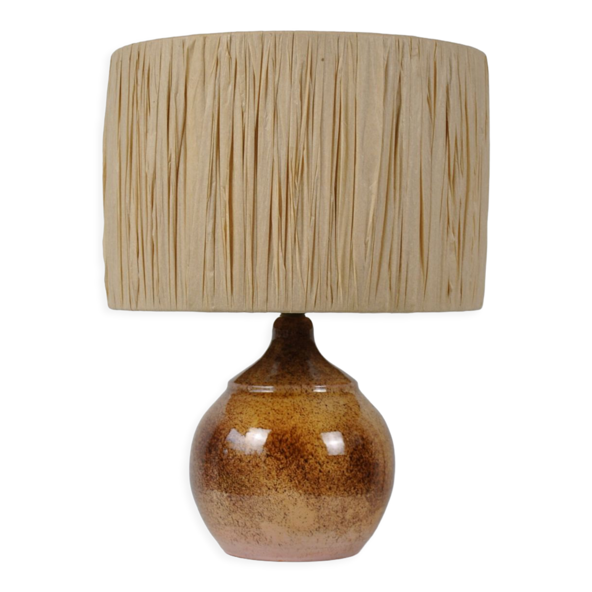 Ceramic lamp by Francis Dumelié 1970