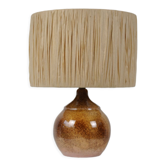 Ceramic lamp by Francis Dumelié 1970