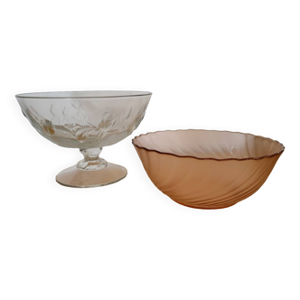 Rosaline fruit bowl and salad bowl