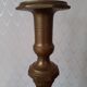 Brass candlestick lamp foot