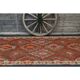 Vintage Turkish Hand-Knotted Wool Cotton Red Runner Rug 146x335