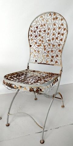 Set table and 2 garden chairs