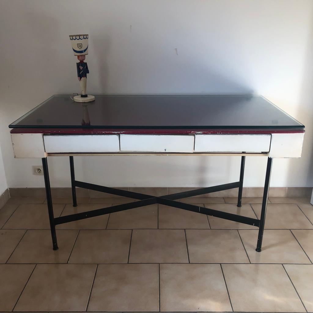 Vintage steel desk