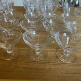 Crystal service of 44 glasses and 2 pitchers from the 1930s