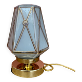 Vintage art deco globe table lamp