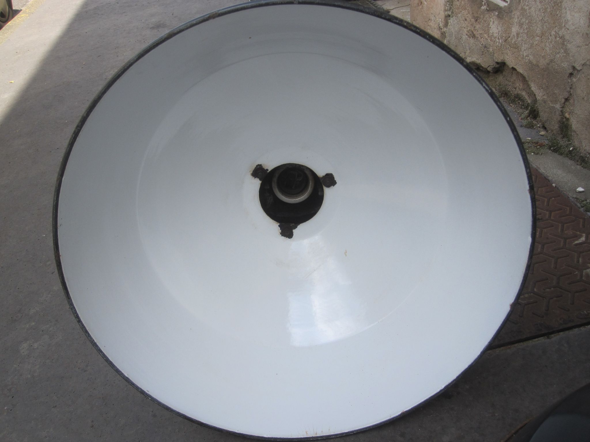 Pair industrial factory lamp