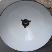 Pair industrial factory lamp
