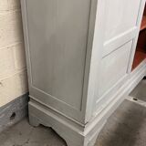 Antique painted wardrobe.