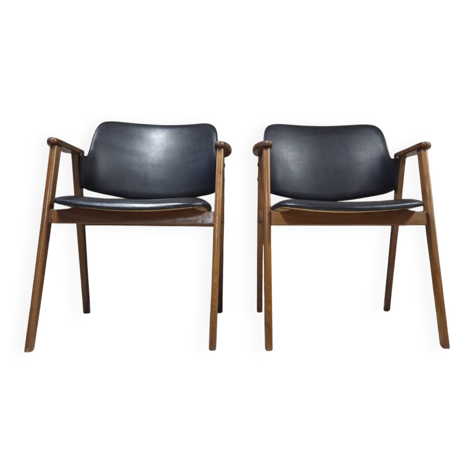 Pair of armchairs by Cees Braakman for Pastoe 1960