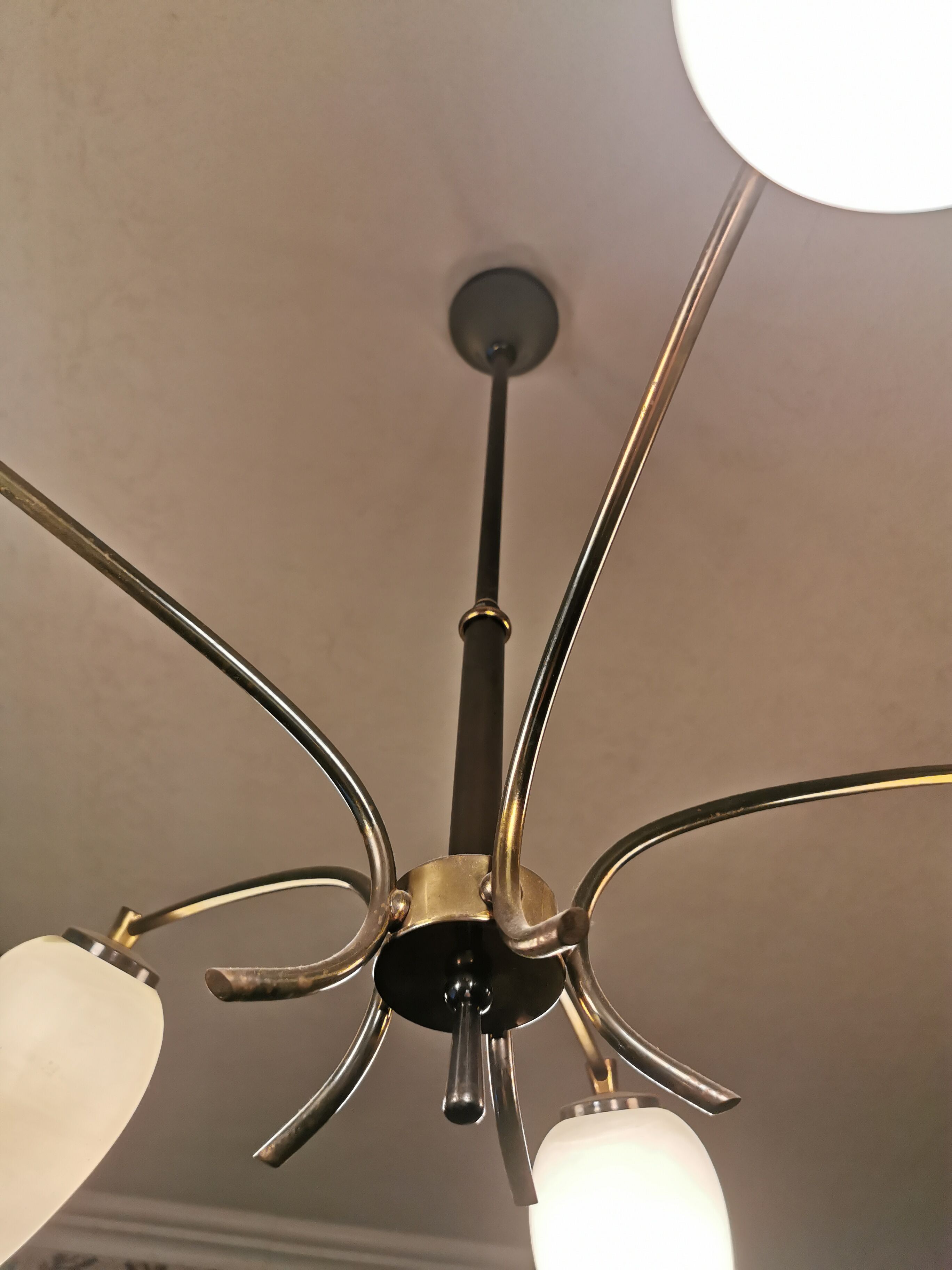 Chandelier 5 arms, 1950