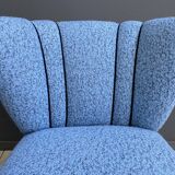 Blue cocktail chair 1950s