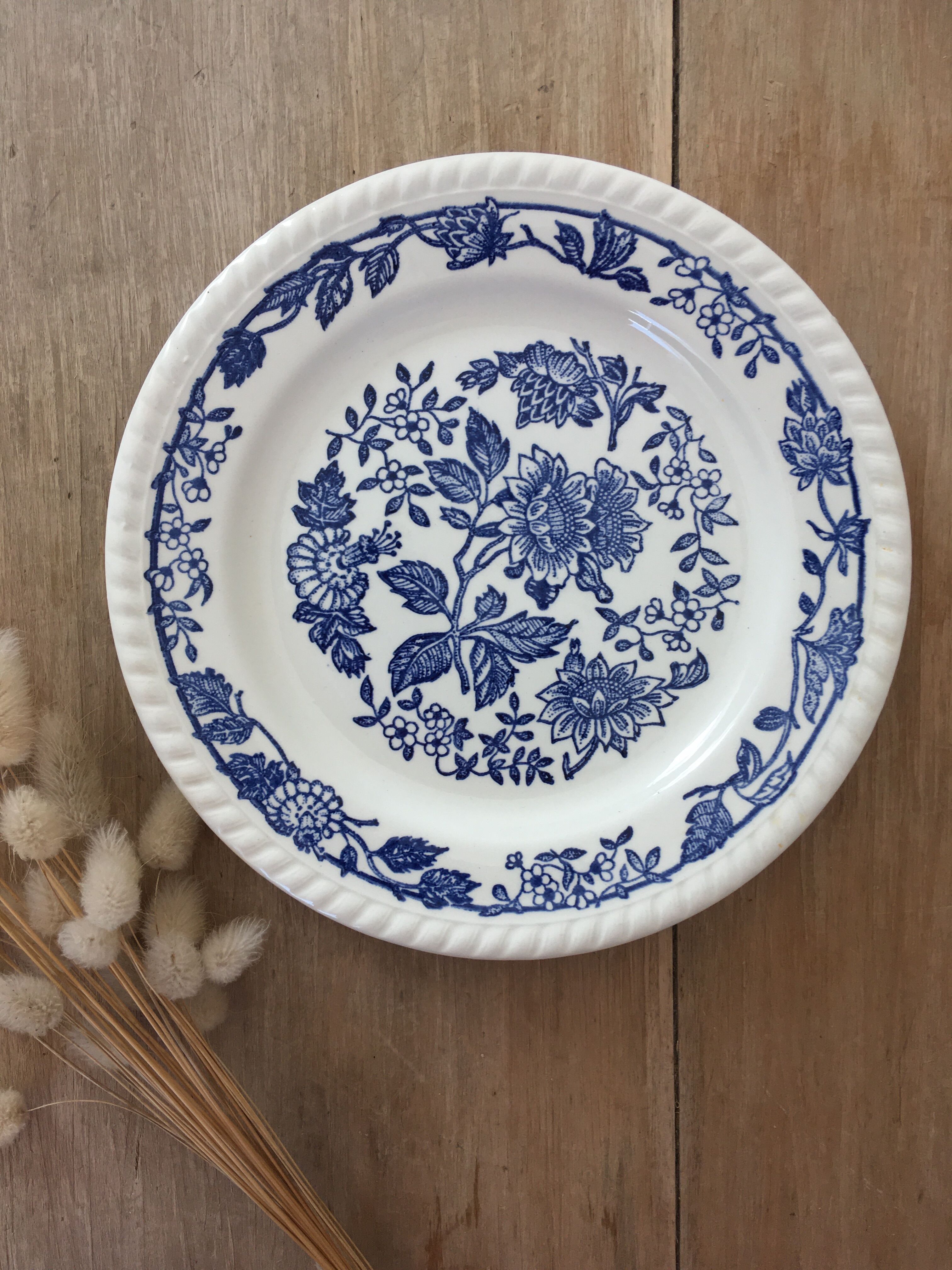 Mismatched dessert plates