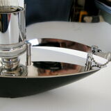 Vintage sailboat lamp 1970 chrome