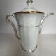 Cafetière en porcelaine blanche de Limoges