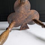 Brutalist tripod stools