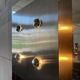 Screen wall lamp by Fabrizio Cocchia and Gianfranco Fini for New Lamp