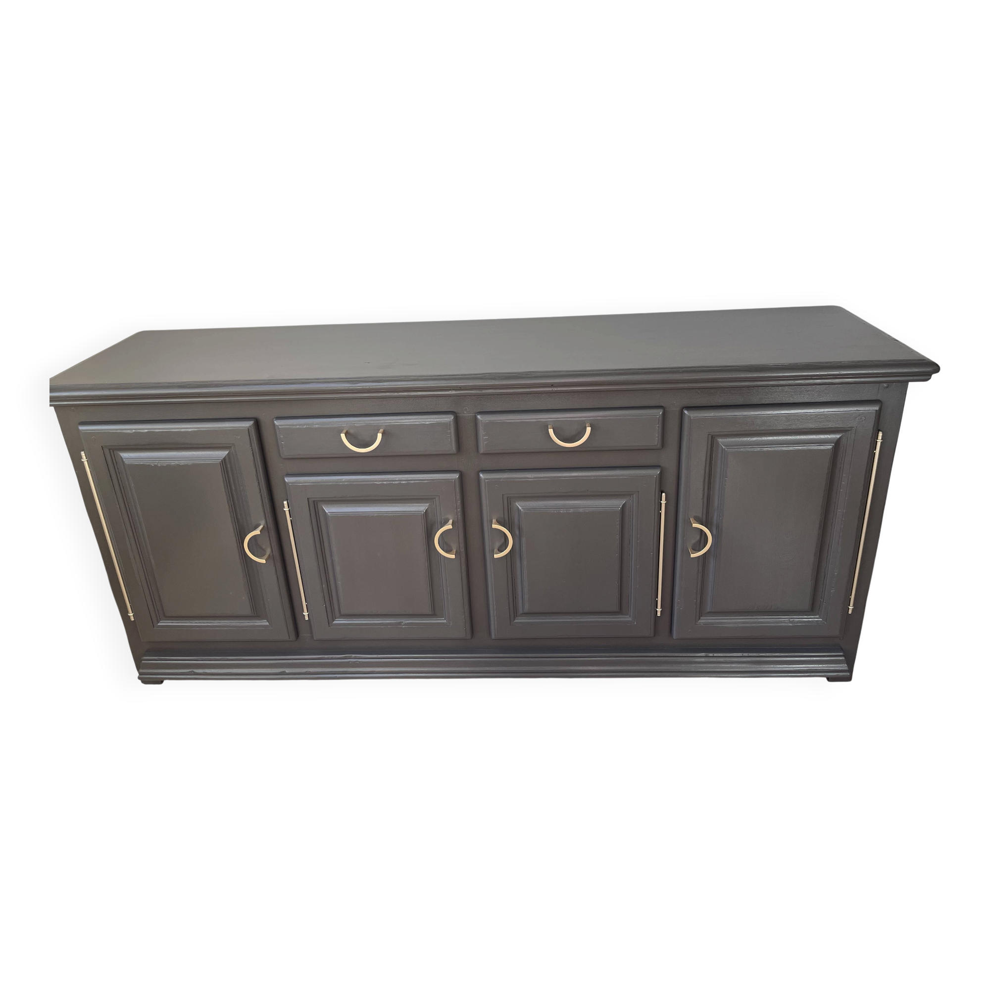 Antique oak buffet refurbished