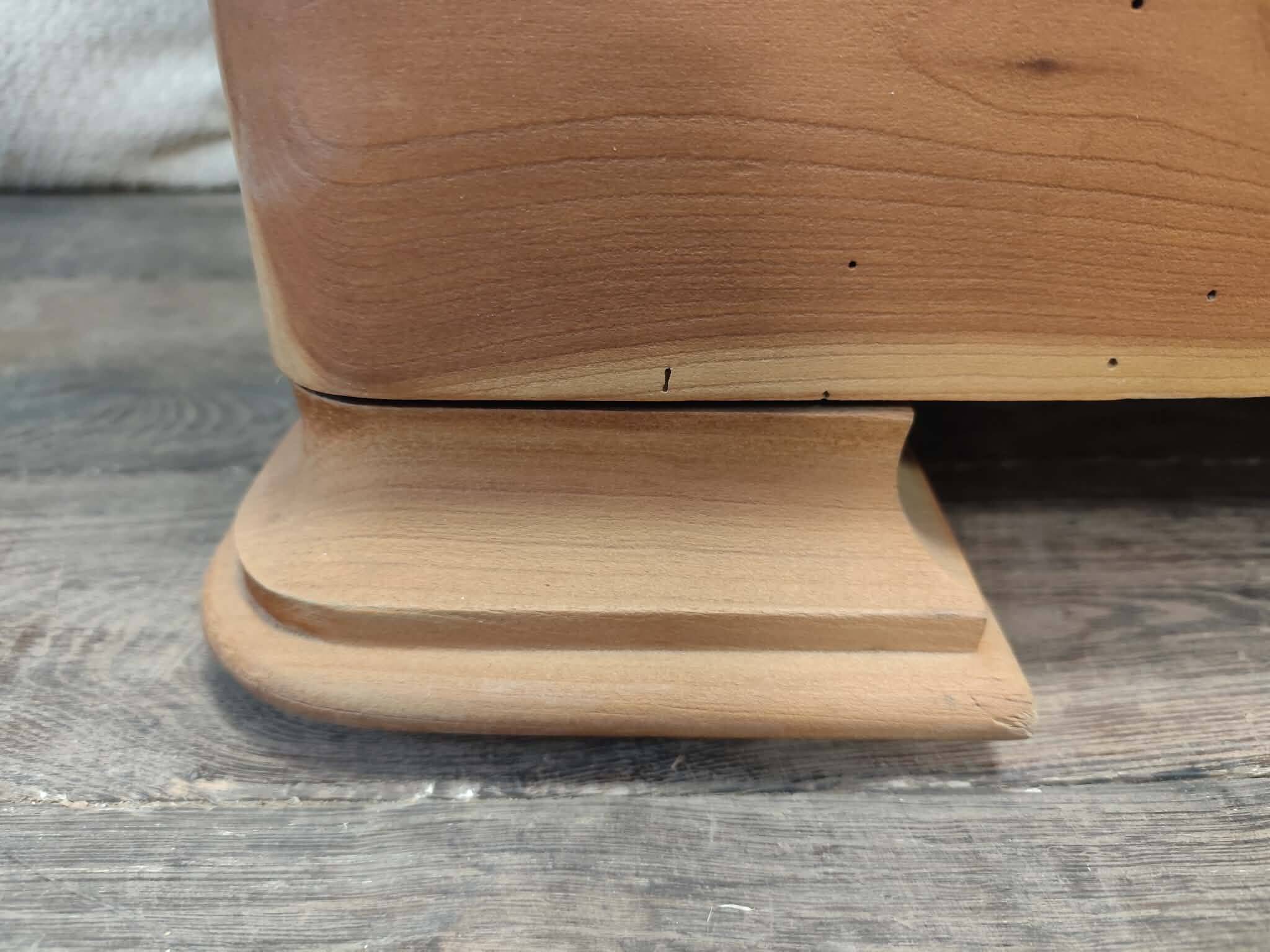 Library in solid cherry wood