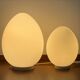 Duo de lampes œuf vintage 1970