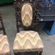 Lot de 2 chaises style Henri II
