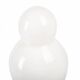 Original glass table lamp triplex opal