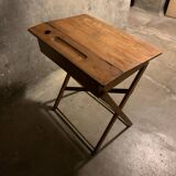 1950s folding school desk