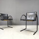 Vintage circle chairs by Metaform, 1980s, set of 6