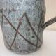Pitcher signed Camos Vallauris, glazed ceramic, 60s/70s