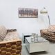 Vintage sofa &amp; lounge chair 'Geometric graphic dessin'