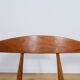 Chaises de salle à manger danoises ch33 du milieu du siècle par Hans J. Wegner pour Carl Hansen & Son