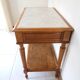 Console art nouveau en loupe d’aulne