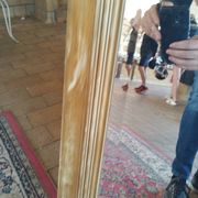 Antique trumeau mirror in Louis XVI style