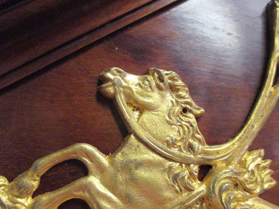 Acajou Library of Cuba Scd Empire decorated with 50 gilded bronzes