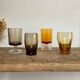 8 petits verres vintage dépareillés
