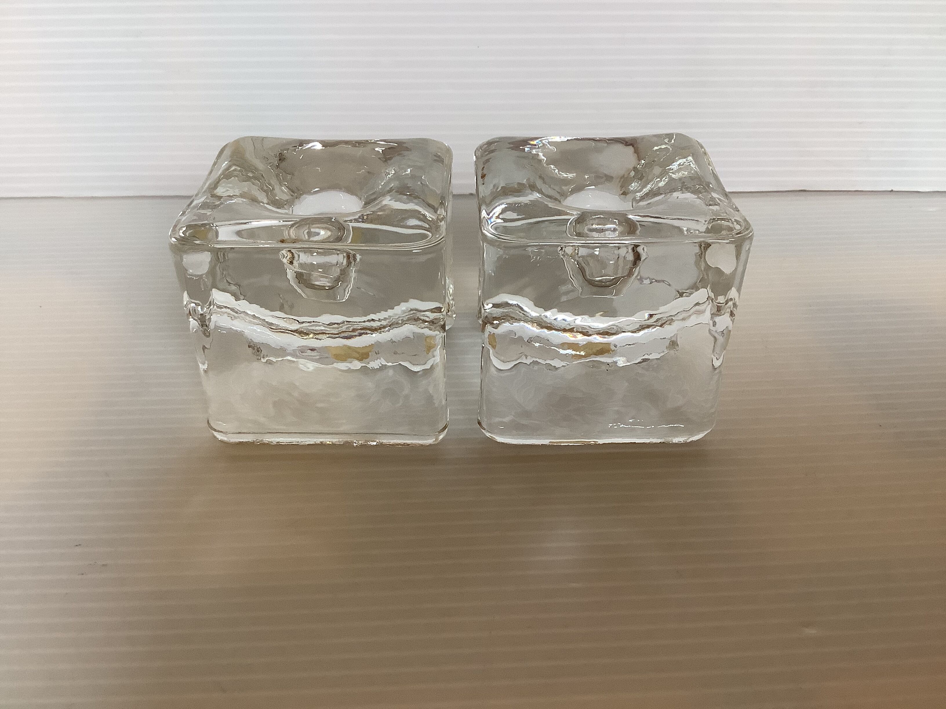 Pair of Juhava candle holders Finland