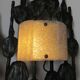 Paire d'appliques brutalistes en fer forgé de T. Ahlstrom