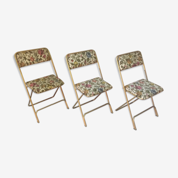 Chaises pliantes lafuma en laiton