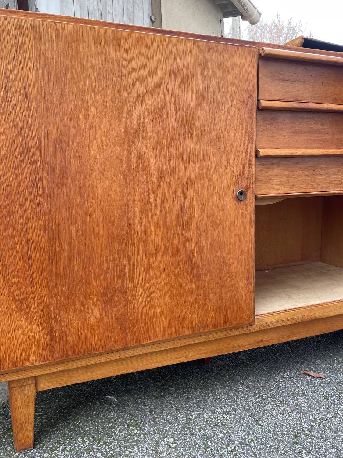 Vintage Scandinavian sideboard