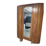 Wardrobe with mirror
