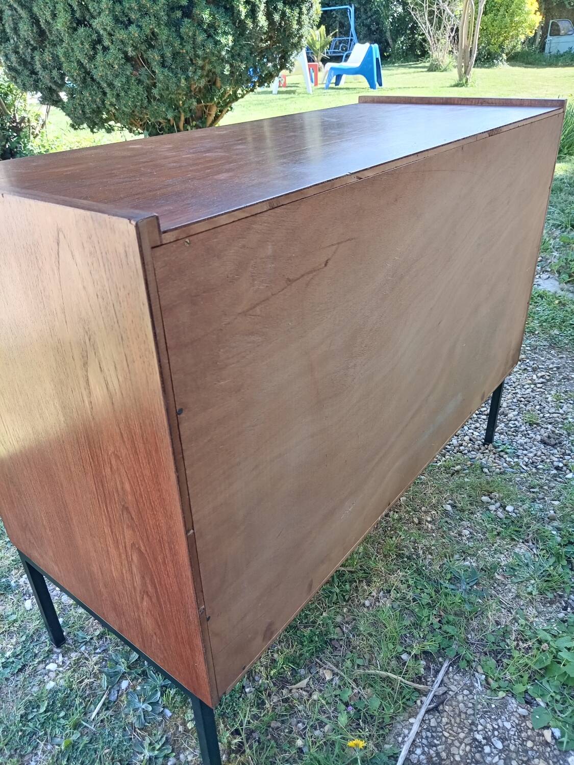 Vintage teak chest of drawers