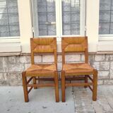 8 Mulched chairs 50s