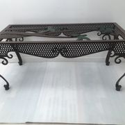 Table basse en fer forgé des années 50-60