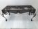Wrought iron coffee table from the 50s and 60s