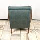 H 410 type C Armchair designed by Jindrich Halabala, 1940s, Czechoslovakia