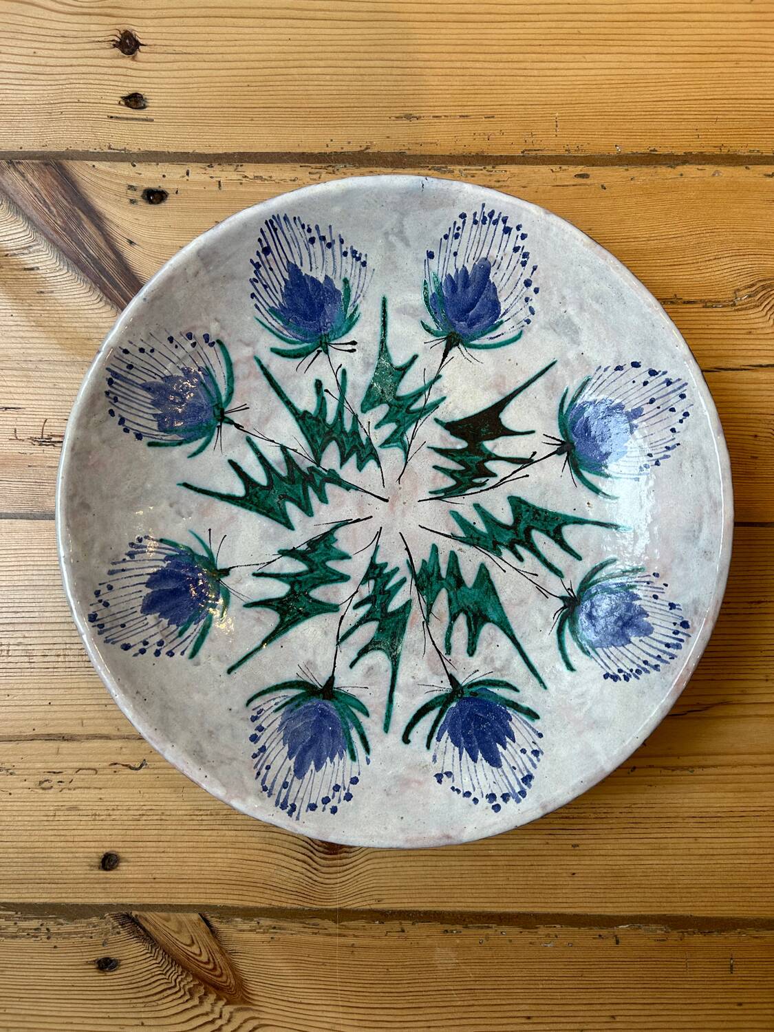 Presentation platter signed "Le Brescou"